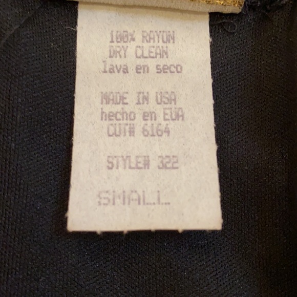 RARE Vintage SAM Black Lace Skirt Set Size: Small - Picture 12 of 12